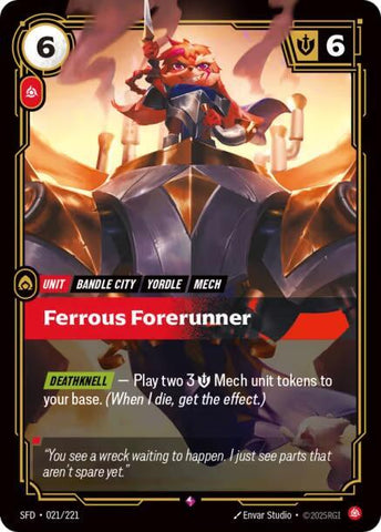 Ferrous Forerunner (021/221) [Spiritforged] - The Mythic Store | 24h Order Processing