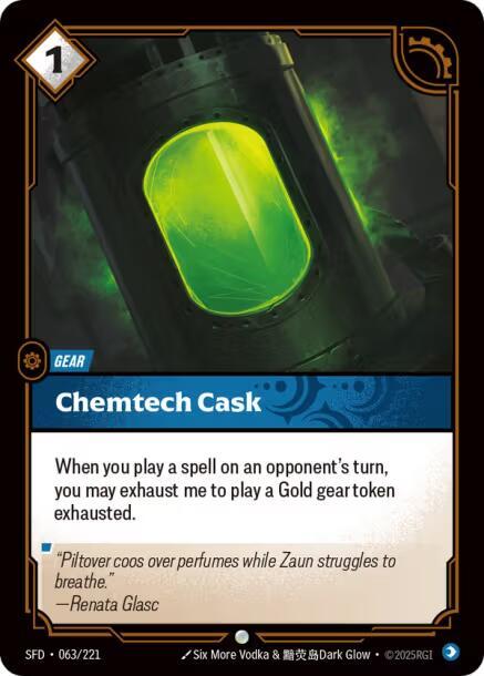 Chemtech Cask (063/221) [Spiritforged] - The Mythic Store | 24h Order Processing