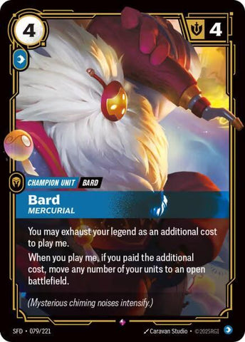 Bard - Mercurial (079/221) [Spiritforged] - The Mythic Store | 24h Order Processing