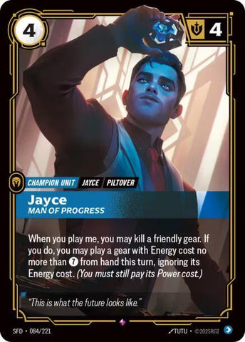 Jayce - Man of Progress (084/221) [Spiritforged] - The Mythic Store | 24h Order Processing