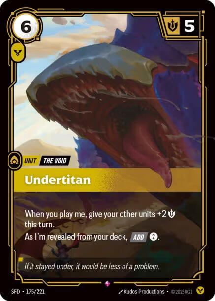 Undertitan (175/221) [Spiritforged] - The Mythic Store | 24h Order Processing