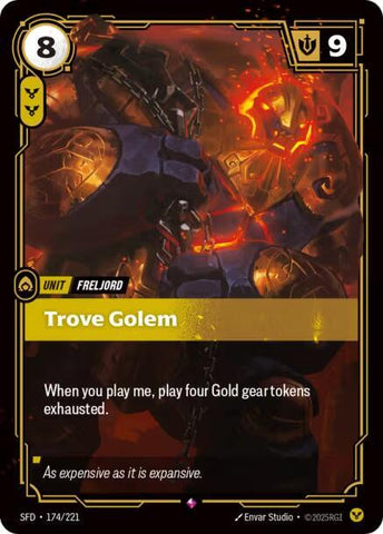 Trove Golem (174/221) [Spiritforged] - The Mythic Store | 24h Order Processing