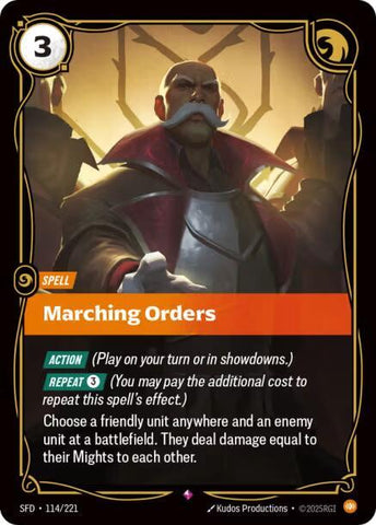 Marching Orders (114/221) [Spiritforged] - The Mythic Store | 24h Order Processing