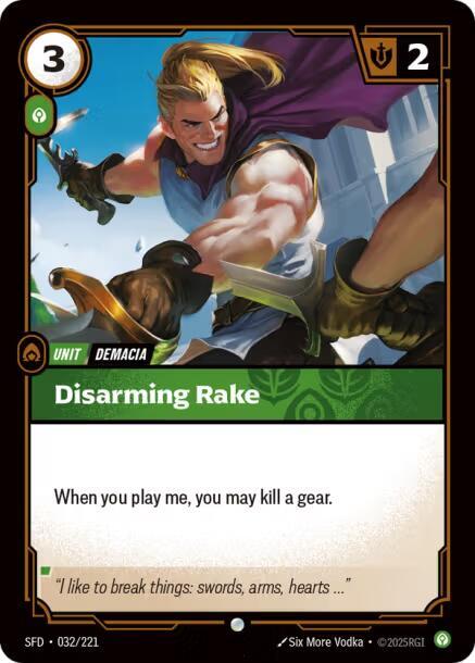 Disarming Rake (032/221) [Spiritforged] - The Mythic Store | 24h Order Processing
