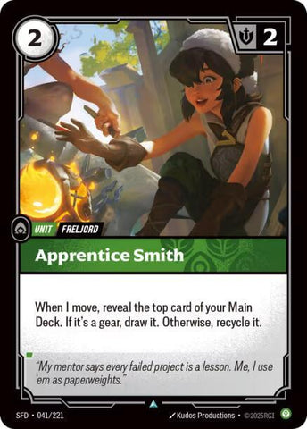 Apprentice Smith (041/221) [Spiritforged] - The Mythic Store | 24h Order Processing