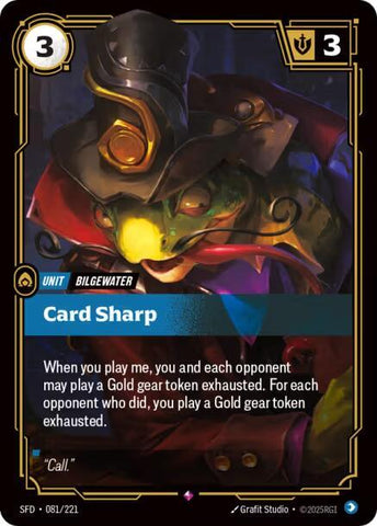 Card Sharp (081/221) [Spiritforged] - The Mythic Store | 24h Order Processing