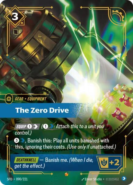 The Zero Drive (090/221) [Spiritforged] - The Mythic Store | 24h Order Processing