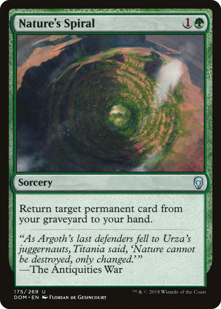Nature's Spiral [Dominaria] - The Mythic Store | 24h Order Processing