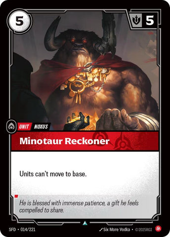 Minotaur Reckoner (014/221) [Spiritforged] - The Mythic Store | 24h Order Processing