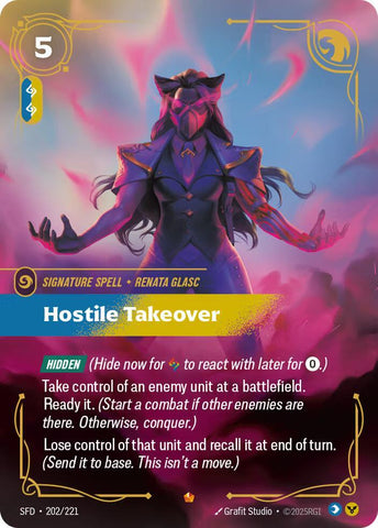 Hostile Takeover (202/221) [Spiritforged] - The Mythic Store | 24h Order Processing