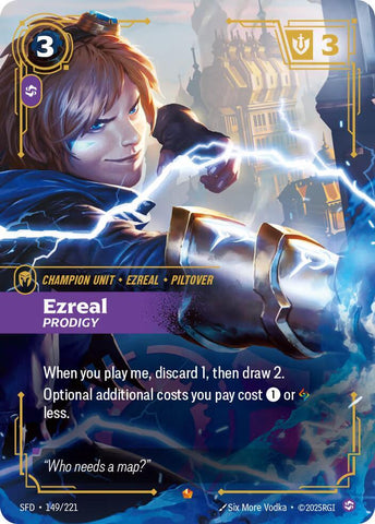 Ezreal - Prodigy (149/221) [Spiritforged] - The Mythic Store | 24h Order Processing