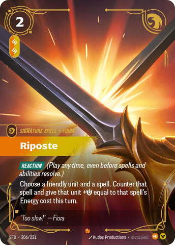 Riposte (206/221) [Spiritforged] - The Mythic Store | 24h Order Processing