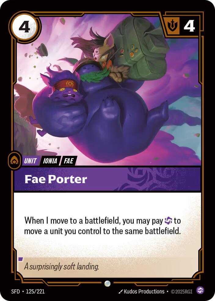 Fae Porter (125/221) [Spiritforged] - The Mythic Store | 24h Order Processing