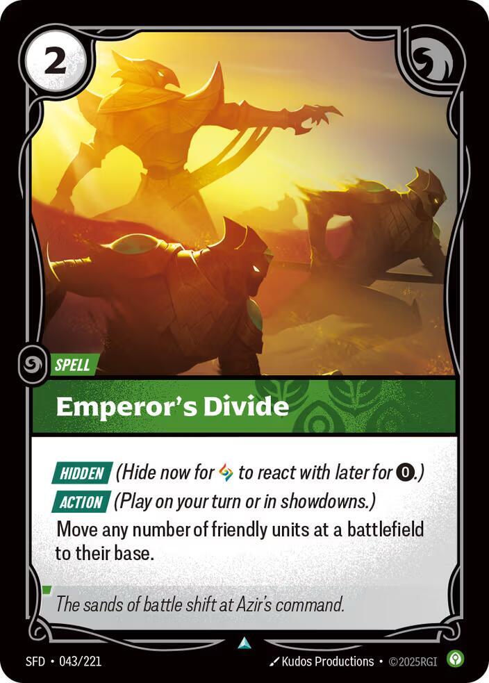 Emperor's Divide (043/221) [Spiritforged] - The Mythic Store | 24h Order Processing