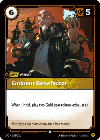 Eminent Benefactor (152/221) [Spiritforged] - The Mythic Store | 24h Order Processing