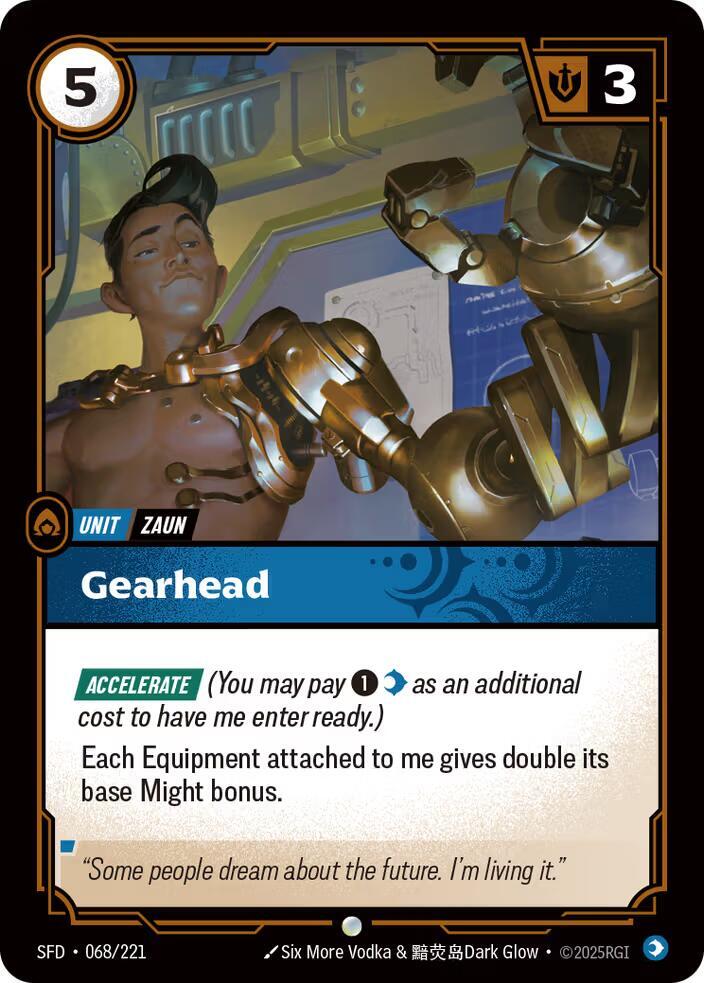 Gearhead (068/221) [Spiritforged] - The Mythic Store | 24h Order Processing