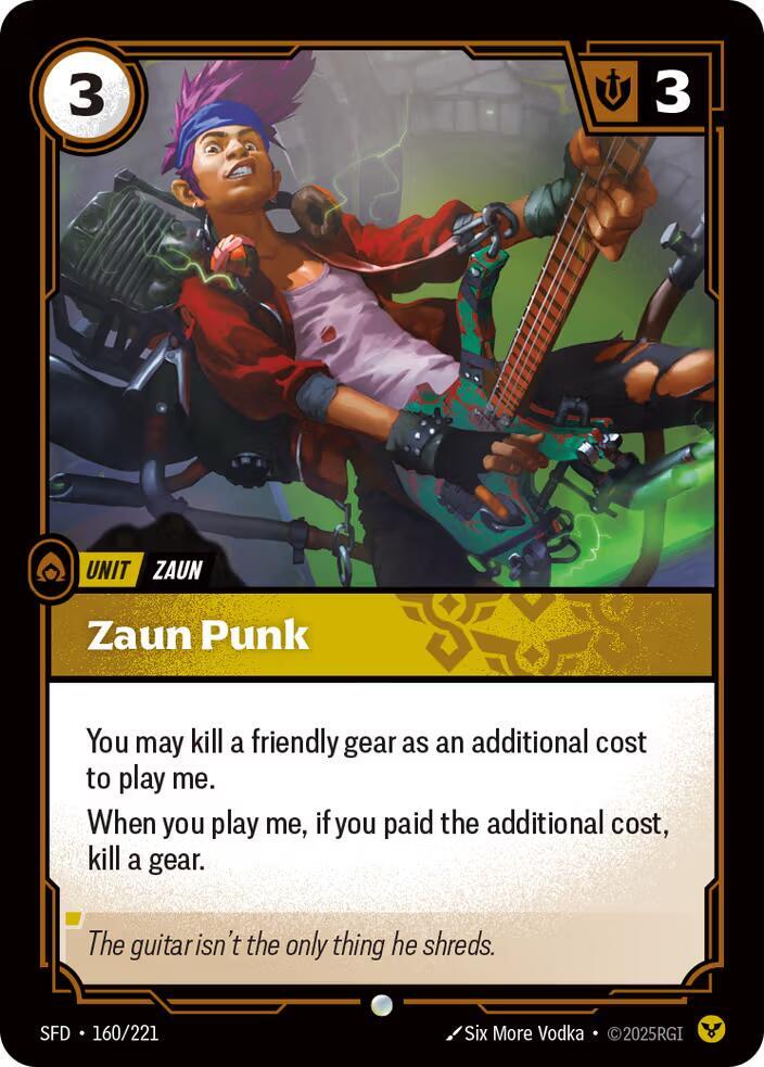 Zaun Punk (160/221) [Spiritforged] - The Mythic Store | 24h Order Processing