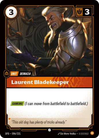 Laurent Bladekeeper (096/221) [Spiritforged] - The Mythic Store | 24h Order Processing