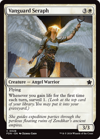 Vanguard Seraph [Foundations] - The Mythic Store | 24h Order Processing