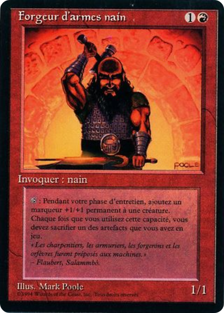 Dwarven Weaponsmith [Foreign Black Border] - The Mythic Store | 24h Order Processing