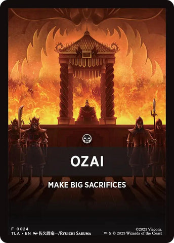 Ozai Theme Card [Avatar: The Last Airbender Tokens] - The Mythic Store | 24h Order Processing