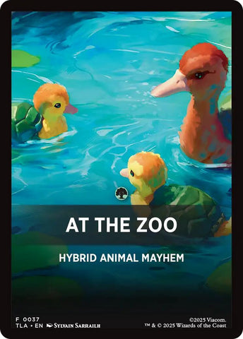 At The Zoo Theme Card [Avatar: The Last Airbender Tokens] - The Mythic Store | 24h Order Processing