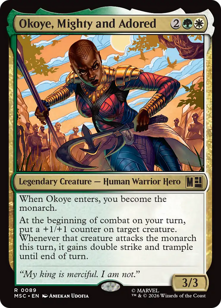 Okoye, Mighty and Adored [Marvel Super Heroes Commander] - The Mythic Store | 24h Order Processing