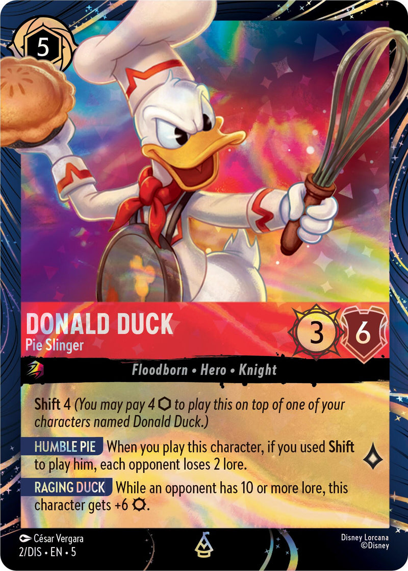 Donald Duck - Pie Slinger (2) [Promo Cards] - The Mythic Store | 24h Order Processing
