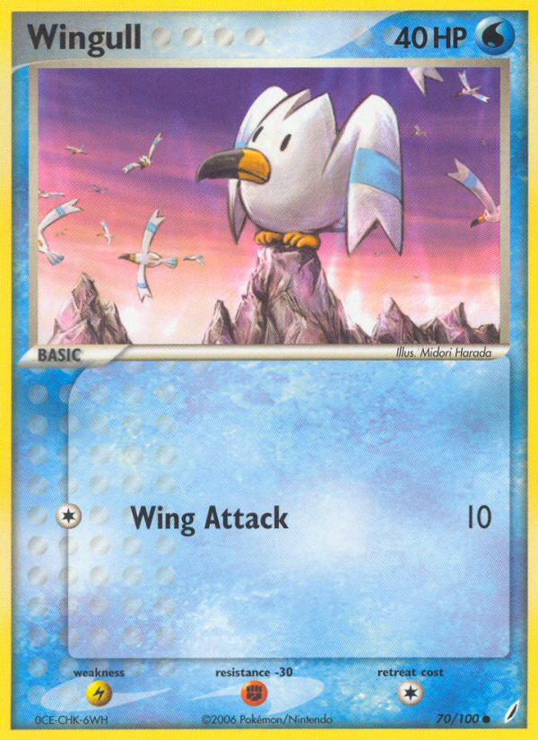 Wingull (70/100) [EX: Crystal Guardians] - The Mythic Store | 24h Order Processing