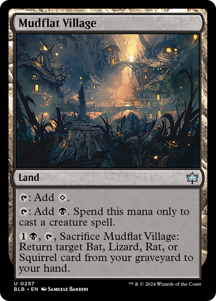 Mudflat Village [Bloomburrow] - The Mythic Store | 24h Order Processing