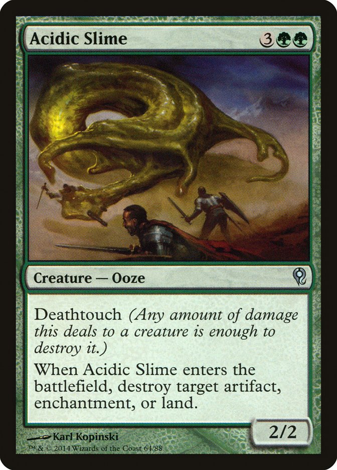 Acidic Slime [Duel Decks: Jace vs. Vraska] - The Mythic Store | 24h Order Processing