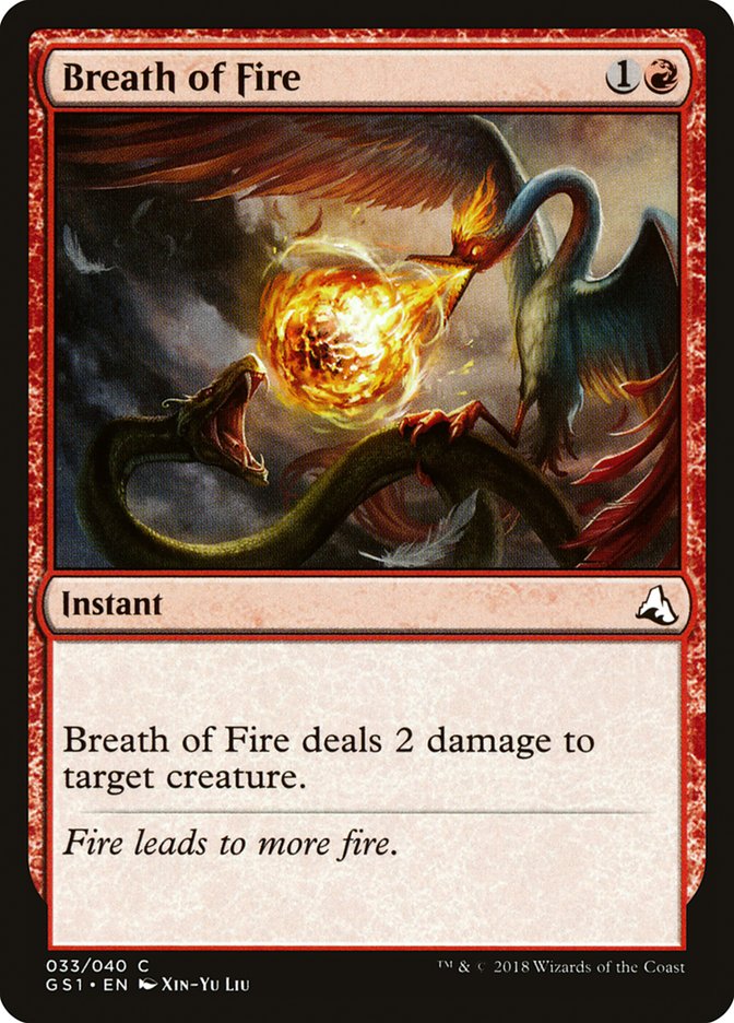 Breath of Fire [Global Series Jiang Yanggu & Mu Yanling] - The Mythic Store | 24h Order Processing