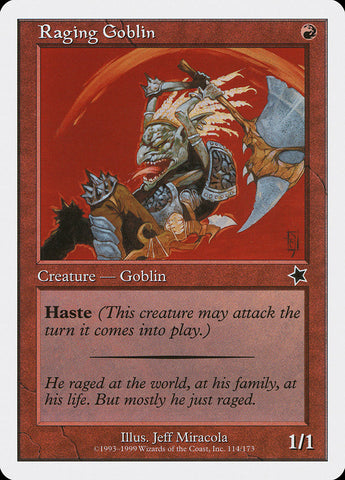 Raging Goblin [Starter 1999] - The Mythic Store | 24h Order Processing