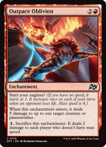 Outpace Oblivion [Aetherdrift] - The Mythic Store | 24h Order Processing