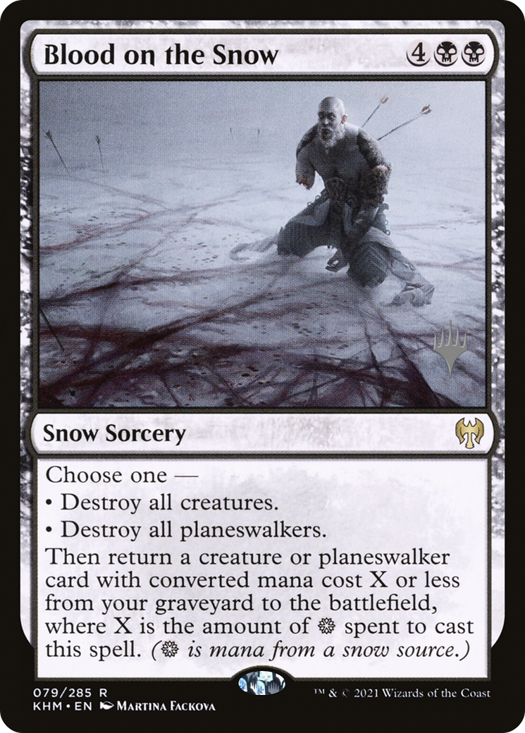 Blood on the Snow (Promo Pack) [Kaldheim Promos] - The Mythic Store | 24h Order Processing