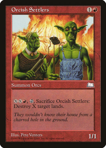 Orcish Settlers [Weatherlight] - The Mythic Store | 24h Order Processing