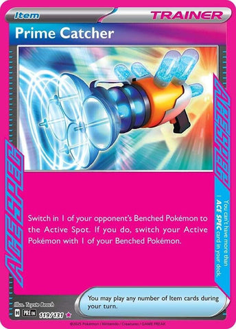 Prime Catcher (119/131) [Scarlet & Violet: Prismatic Evolutions] - The Mythic Store | 24h Order Processing