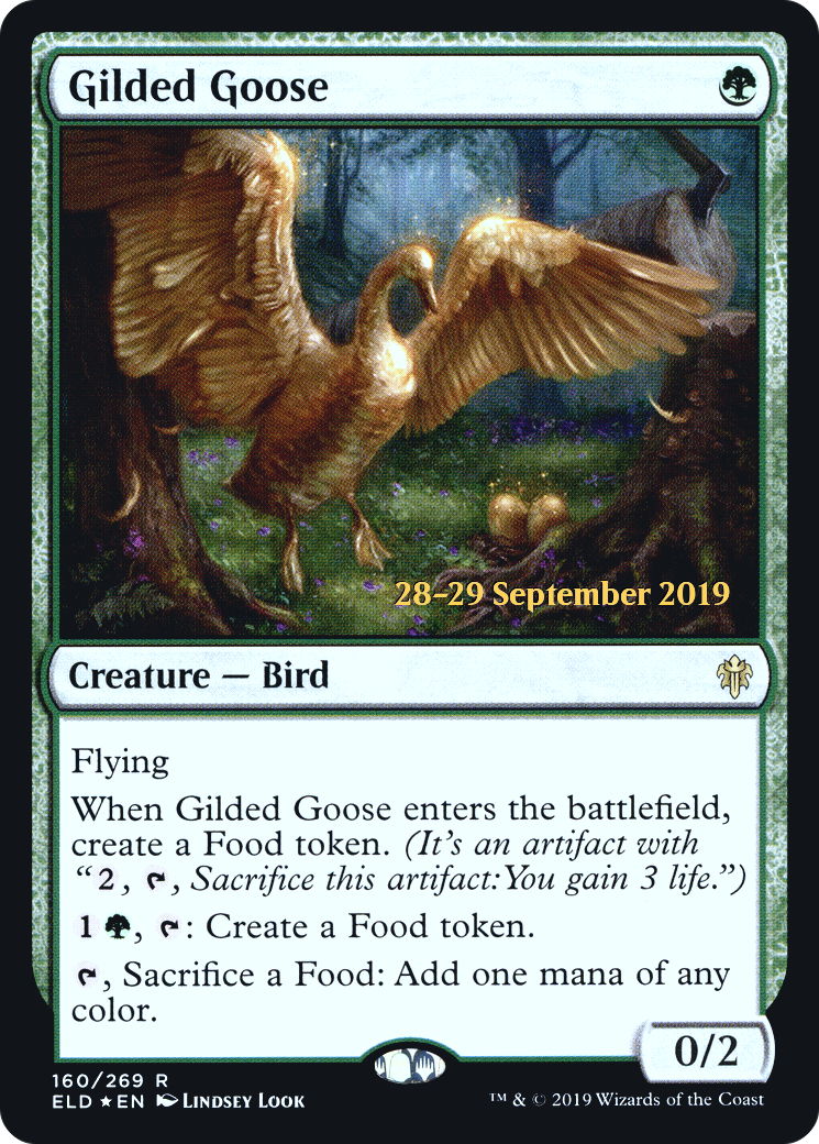 Gilded Goose [Throne of Eldraine Prerelease Promos] - The Mythic Store | 24h Order Processing