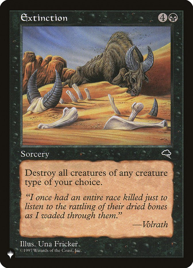 Extinction [The List] - The Mythic Store | 24h Order Processing