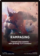 Rampaging Theme Card [Marvel Super Heroes Commander] - The Mythic Store | 24h Order Processing