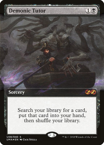 Demonic Tutor (Topper) [Ultimate Masters Box Topper] - The Mythic Store | 24h Order Processing
