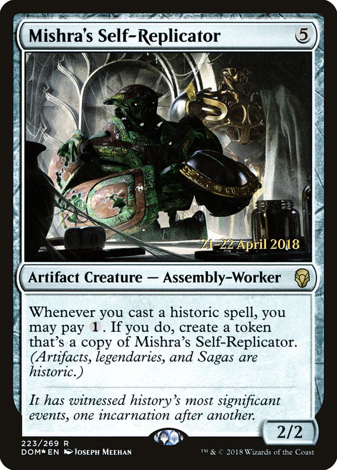 Mishra's Self-Replicator [Dominaria Prerelease Promos] - The Mythic Store | 24h Order Processing