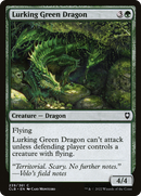 Lurking Green Dragon [Commander Legends: Battle for Baldur's Gate] - The Mythic Store | 24h Order Processing