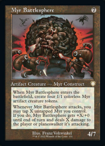 Myr Battlesphere (Retro) [The Brothers' War Commander] - The Mythic Store | 24h Order Processing