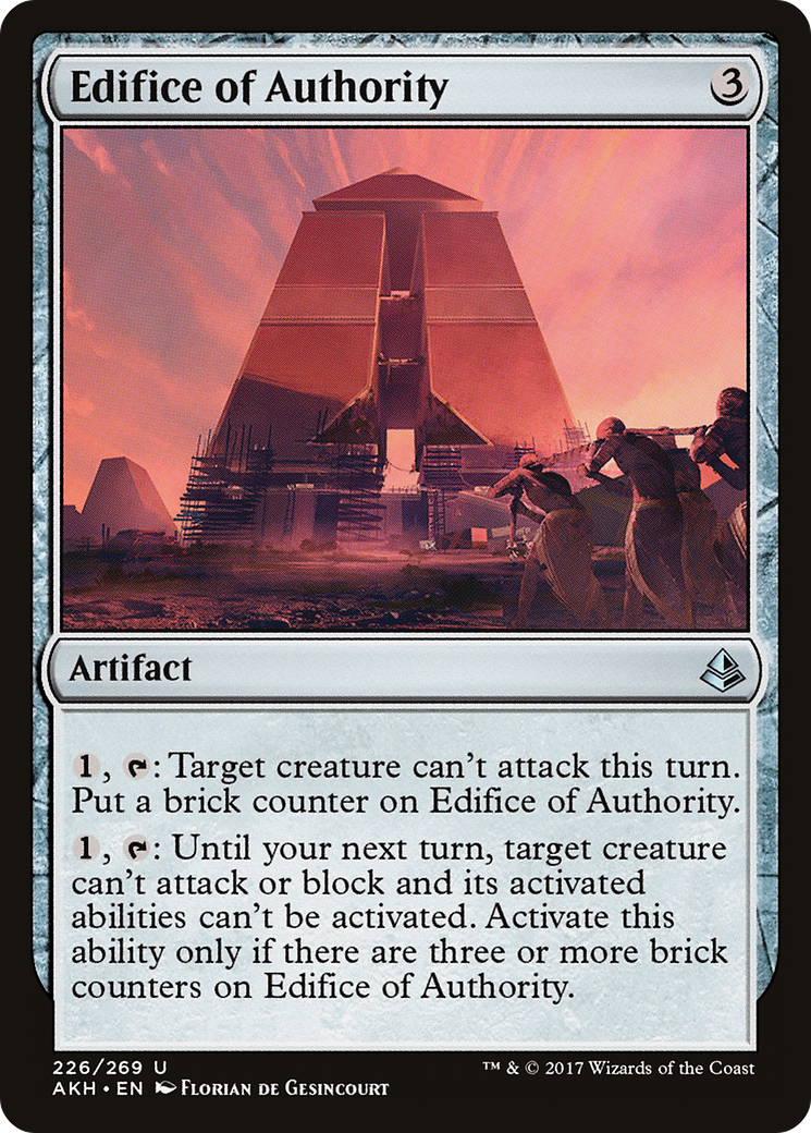 Edifice of Authority [Amonkhet] - The Mythic Store | 24h Order Processing