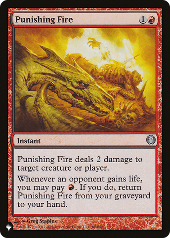 Punishing Fire [The List] - The Mythic Store | 24h Order Processing