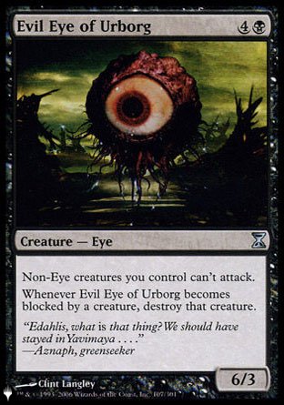 Evil Eye of Urborg [The List] - The Mythic Store | 24h Order Processing