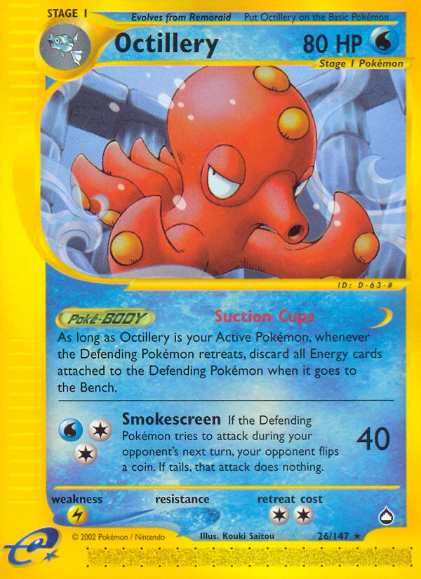 Octillery (26/147) [Aquapolis] - The Mythic Store | 24h Order Processing