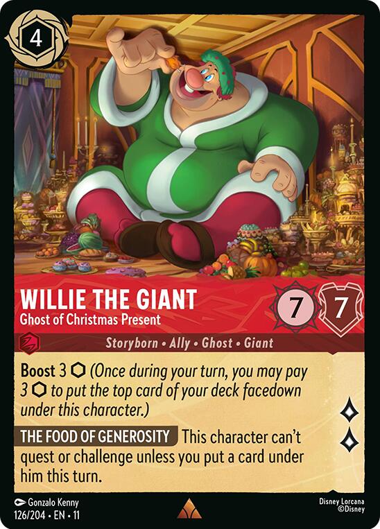 Willie the Giant - Ghost of Christmas Present (126/204) [Winterspell] - The Mythic Store | 24h Order Processing