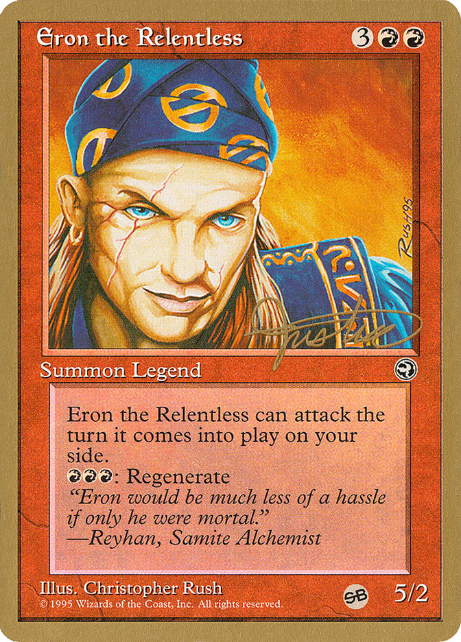 Eron the Relentless (Mark Justice) (SB) [Pro Tour Collector Set] - The Mythic Store | 24h Order Processing